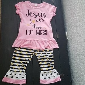 4t little girl outfit
